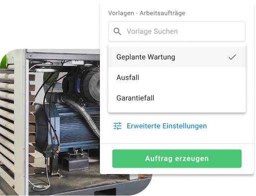 OEE-Berechnung: Work Order Tickets