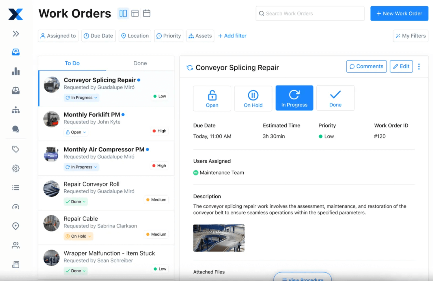 MaintainX asset maintenance tools