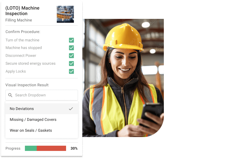 Asset Inspection with osapiens HUB for Maintenance