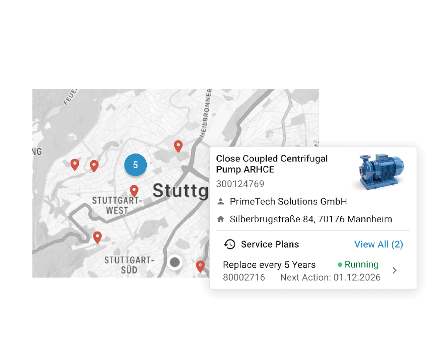 multi site maintenance management wit the osapiens HUB